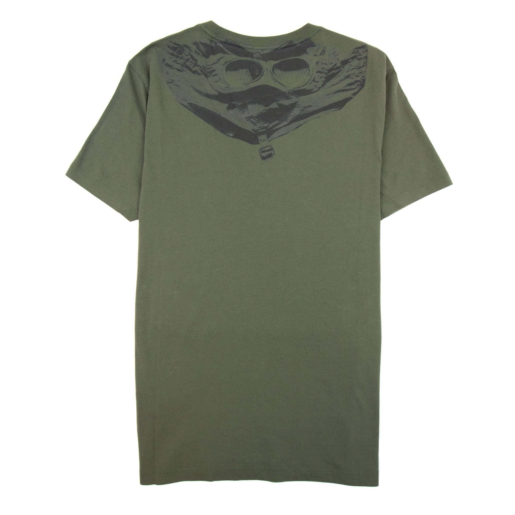 Cp Company Reverse Google Print T-shirt Khaki 659