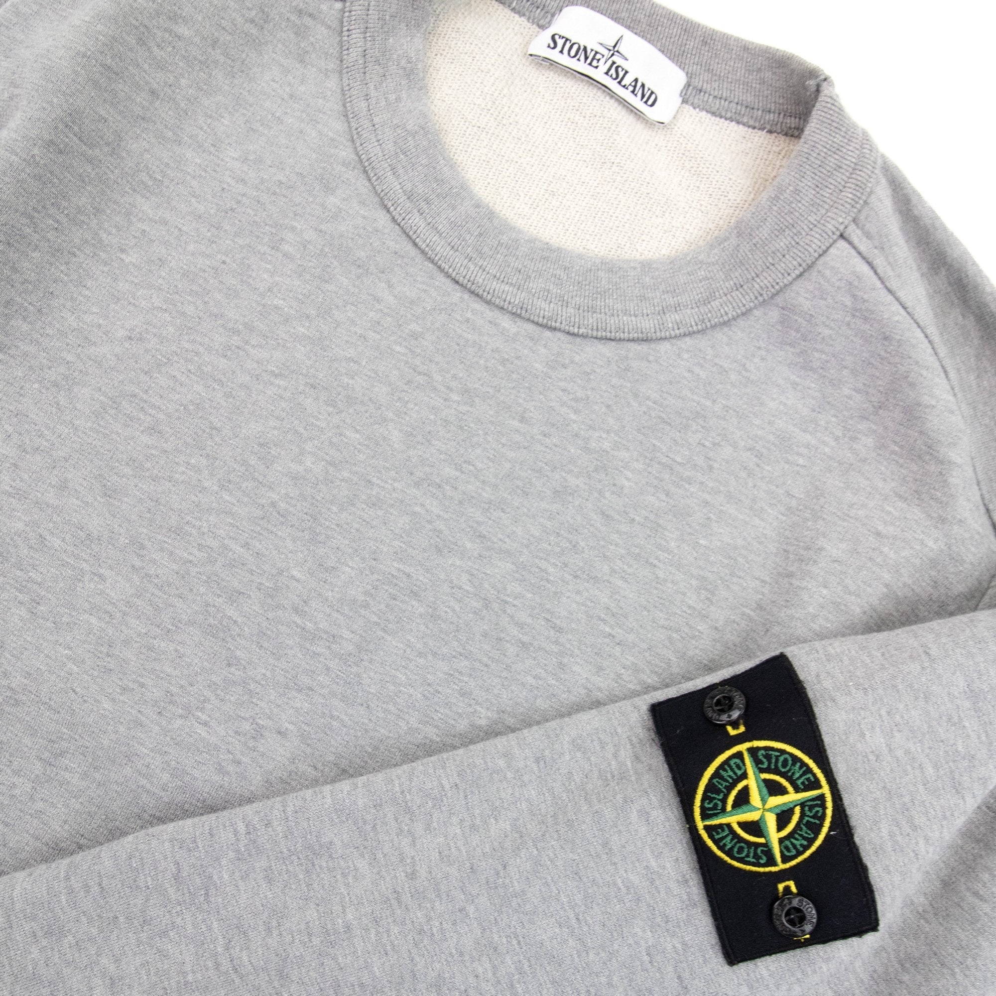 Stone Island 63051 Crewneck Sweatshirt Grey V0m64