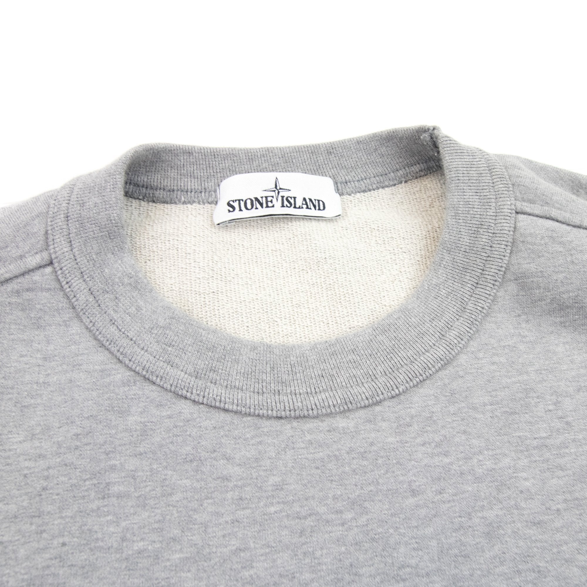 Stone Island 63051 Crewneck Sweatshirt Grey V0m64