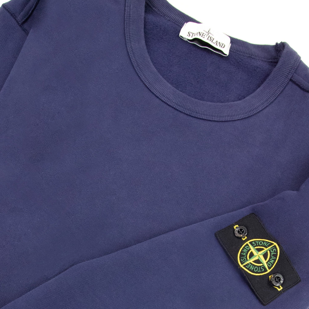 Stone Island 63051 Crewneck Sweatshirt Navy V0026