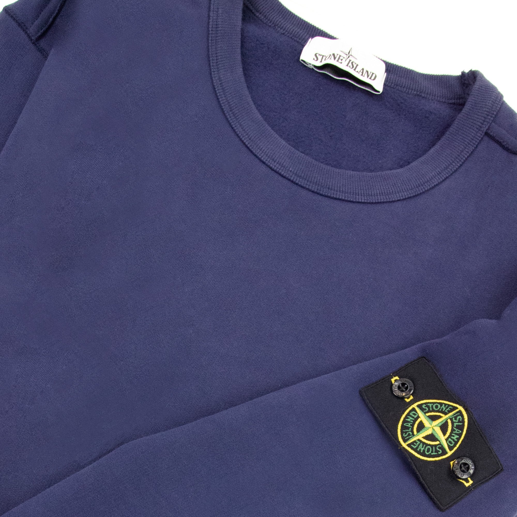 Stone Island 63051 Crewneck Sweatshirt Navy V0026