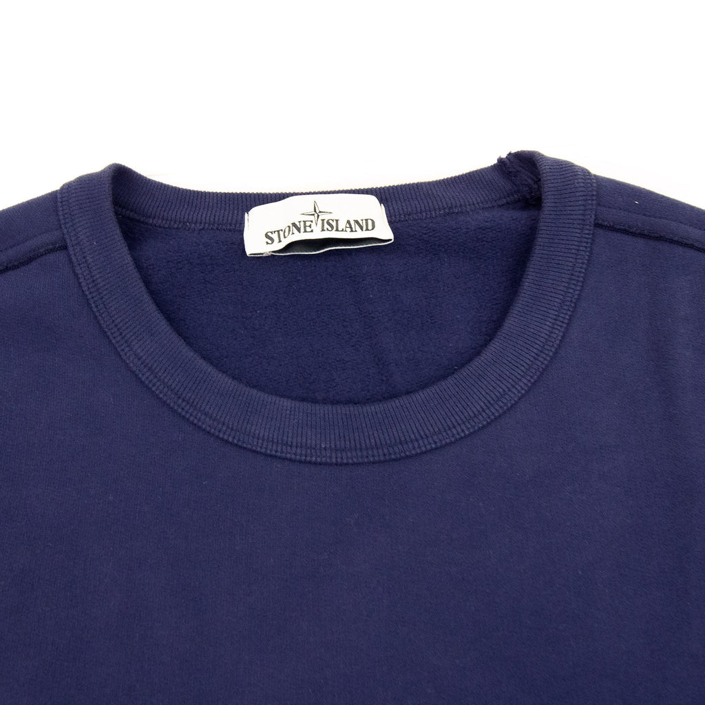 Stone Island 63051 Crewneck Sweatshirt Navy V0026