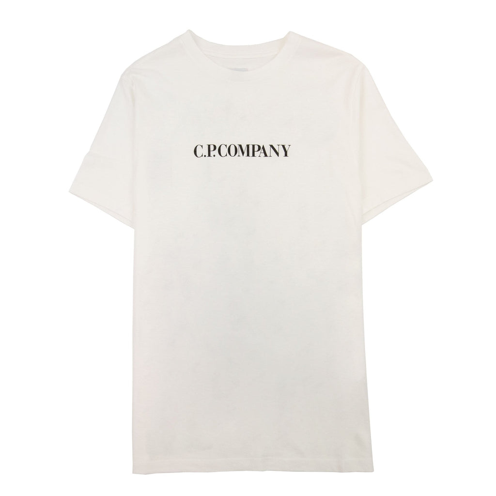 Cp Company Eyes On The City Back Printed T Shirt White 112