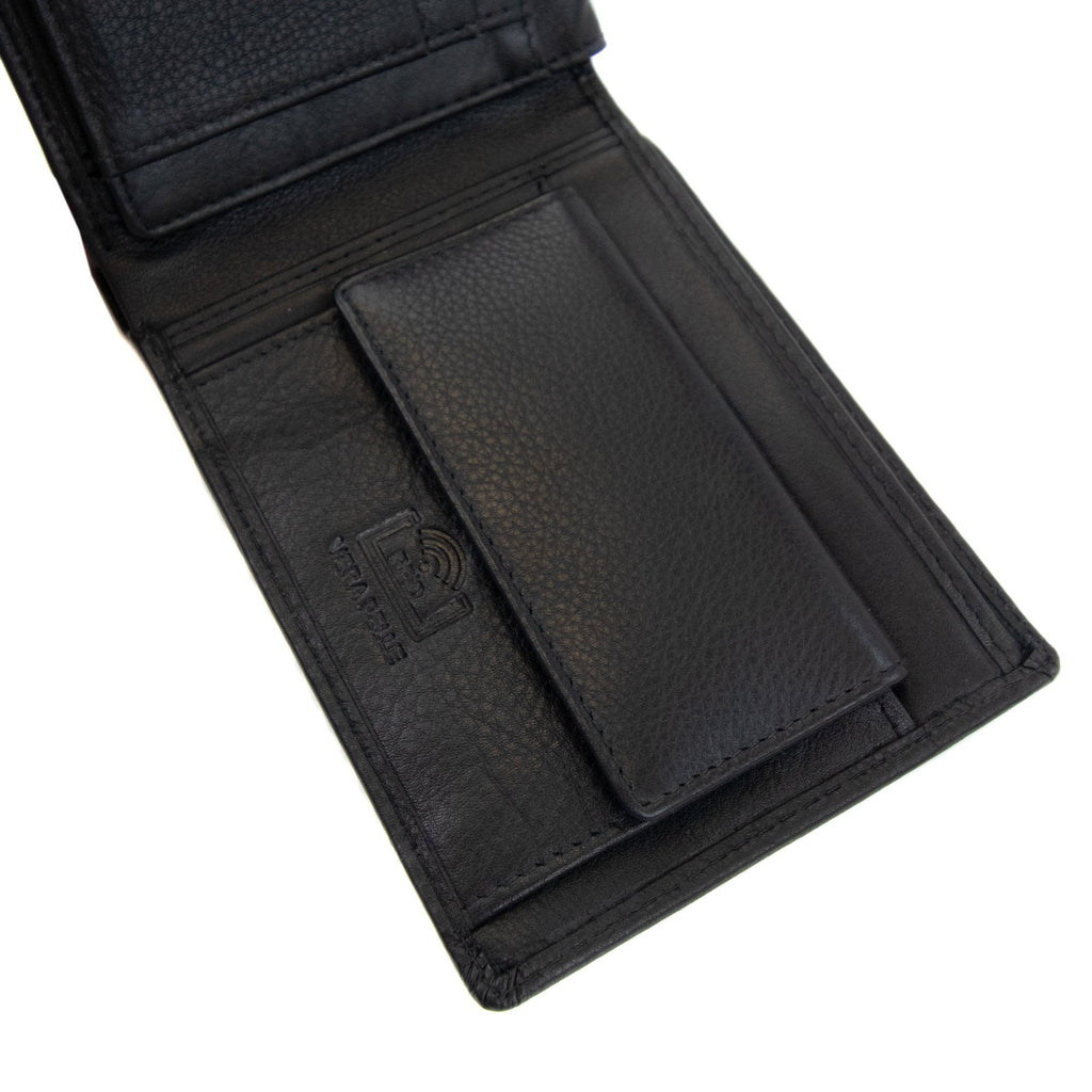 Valentino Nathan Logo Wallet Nero
