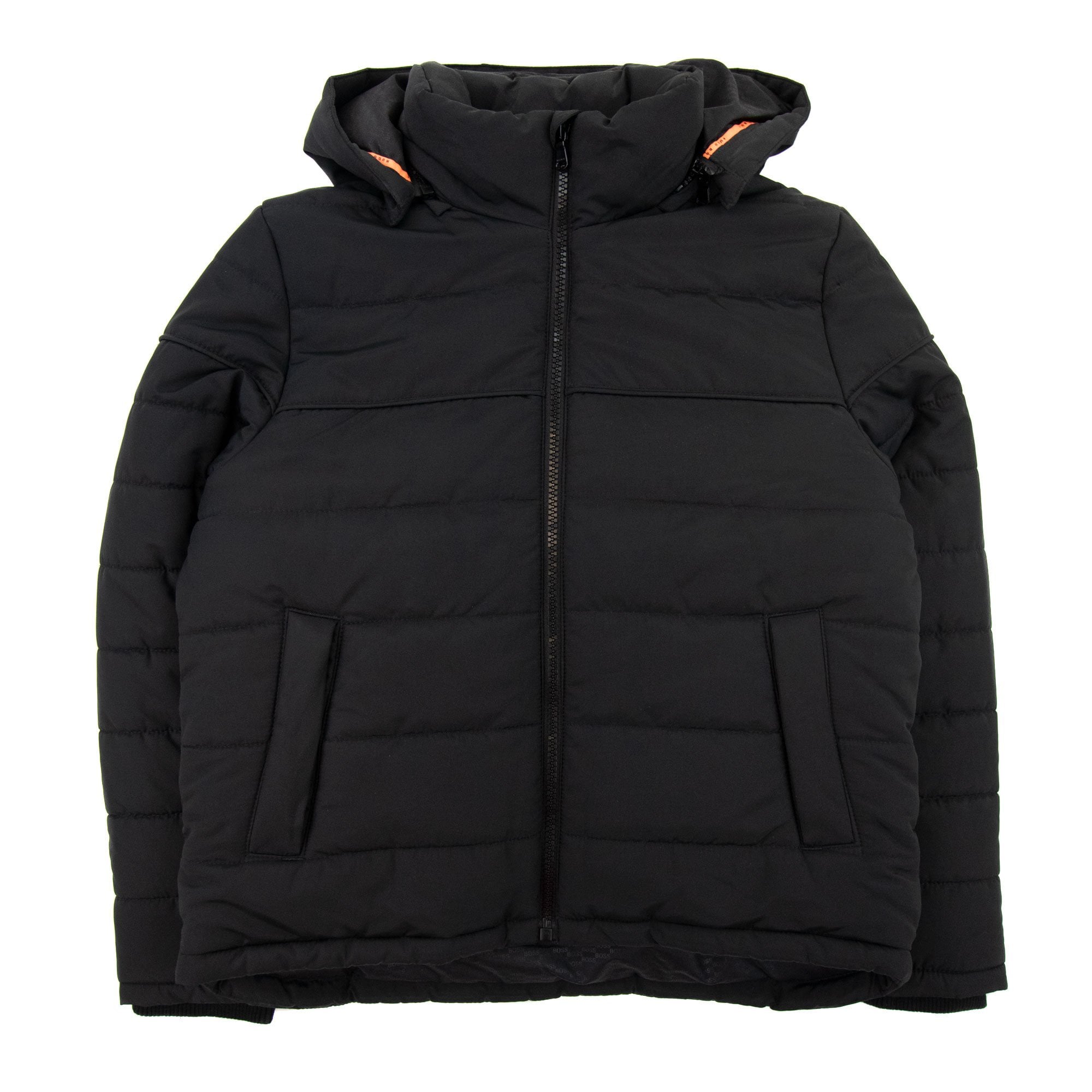 Hugo Boss Kids Back Logo Puffer Down Jacket Black