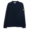 Stone Island Knitted Jumper Front Pocket Navy V0020