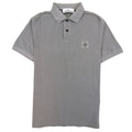 Stone Island Slim Fit Patch Polo Grey V0061