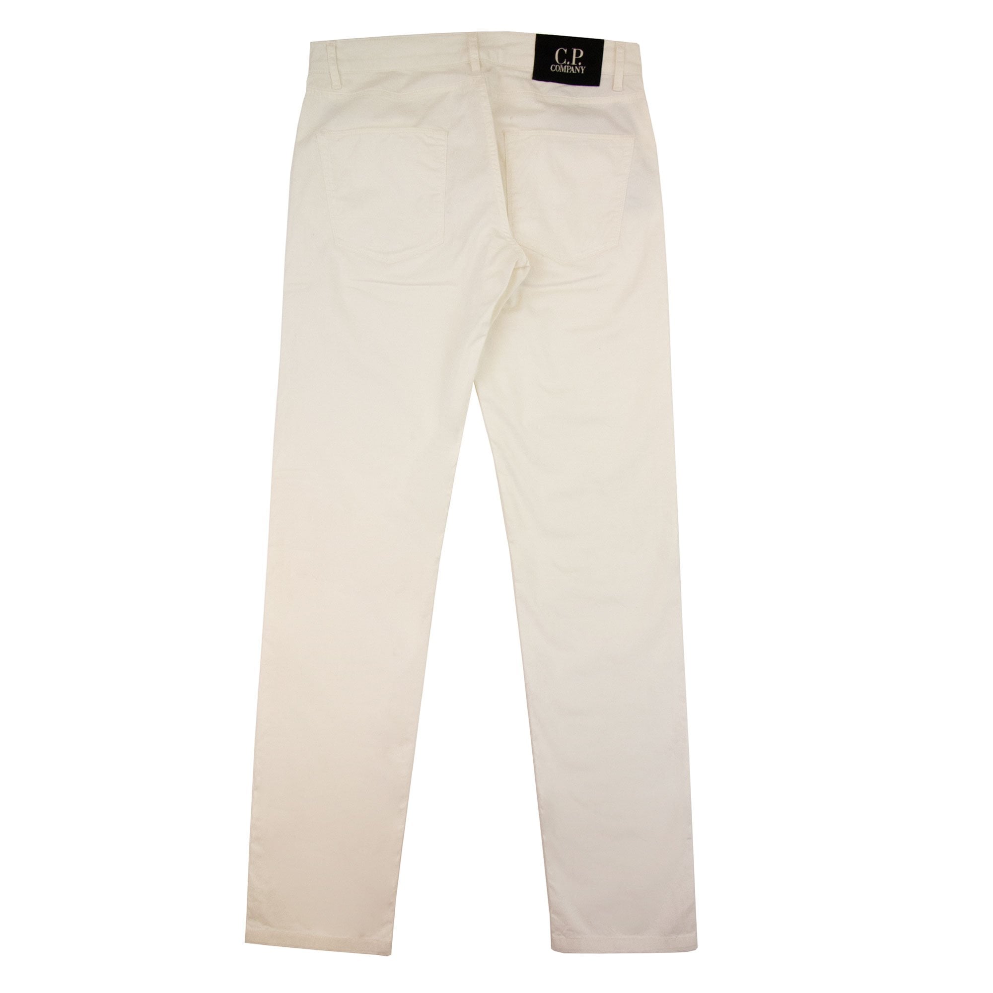 Cp Company Five Pocket Slim Fit Chinos White 112 | ONU – Onu