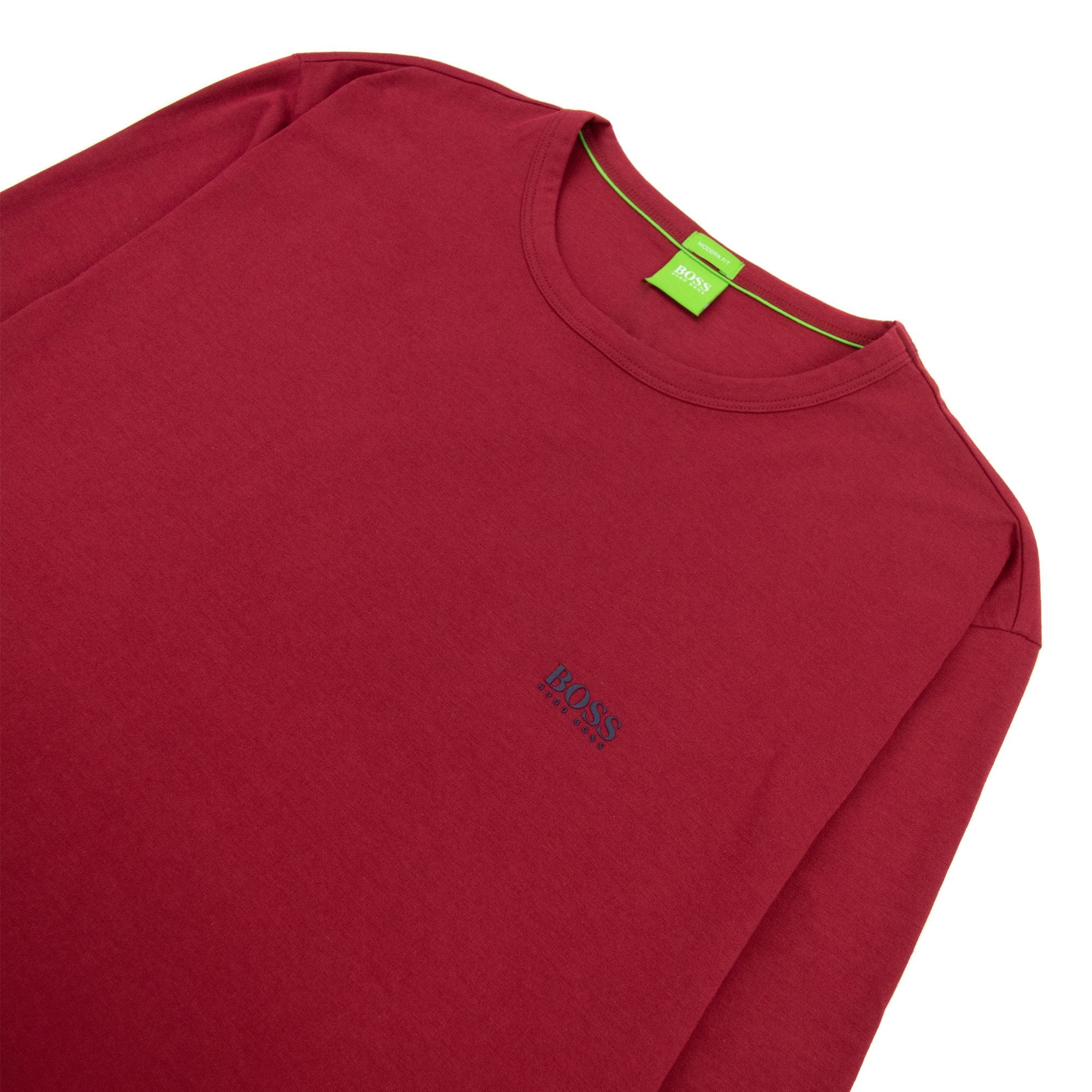 Hugo Boss Small Logo Long Sleeve Togn Red