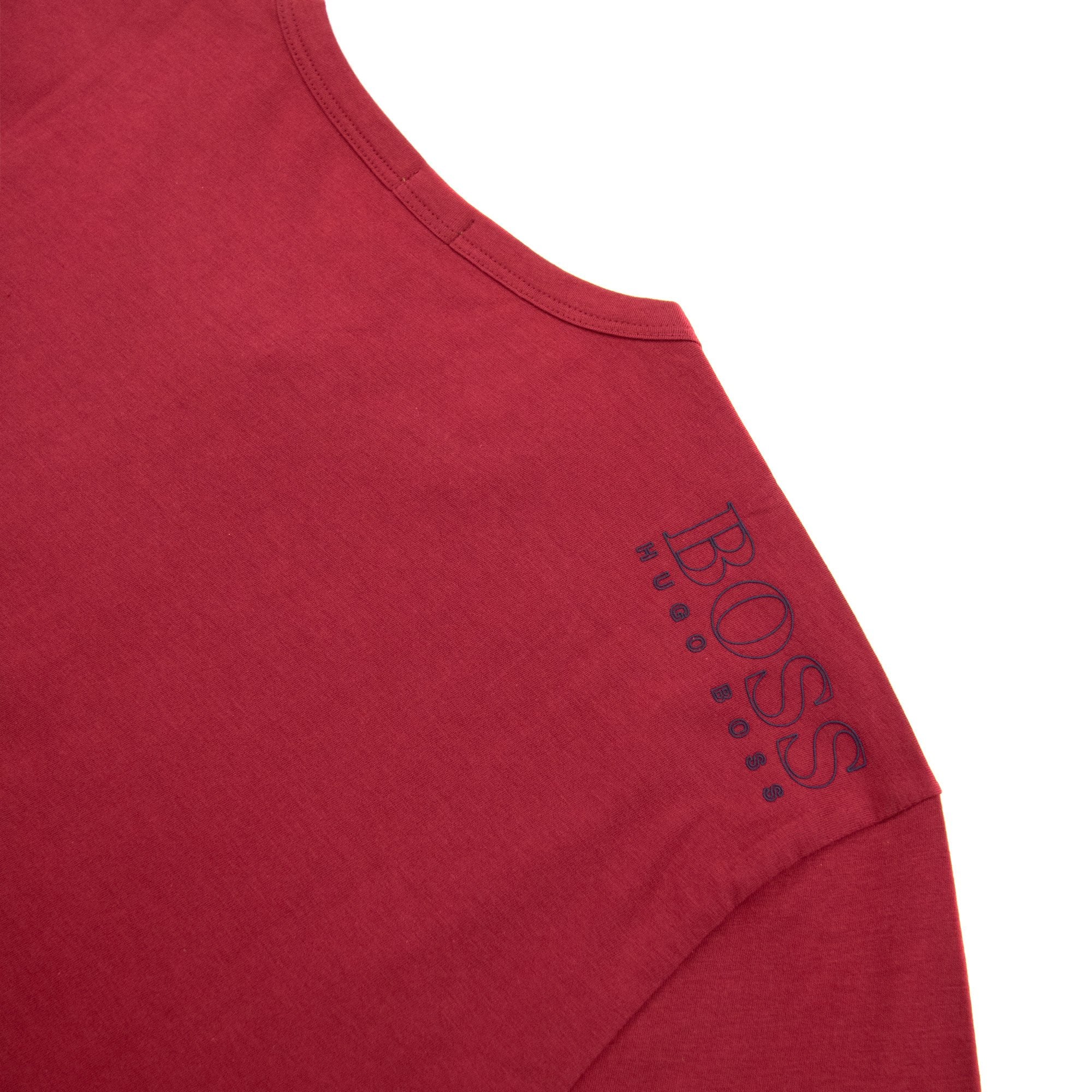 Hugo Boss Small Logo Long Sleeve Togn Red