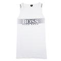 Hugo Boss Logo Tank Top White 103