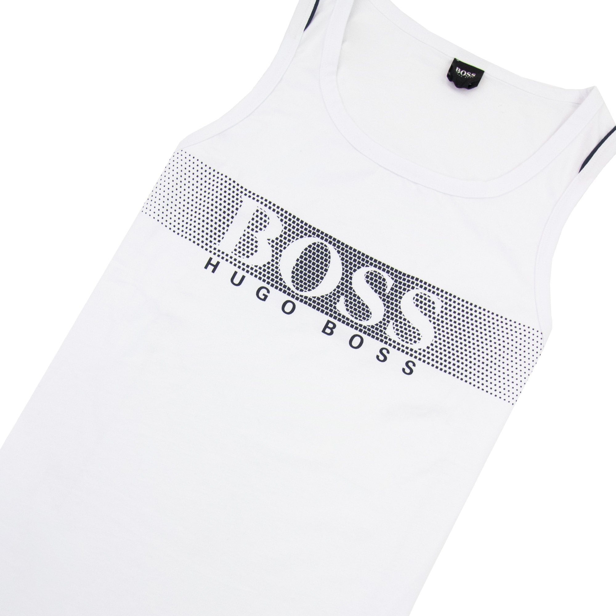 Hugo Boss Logo Tank Top White 103