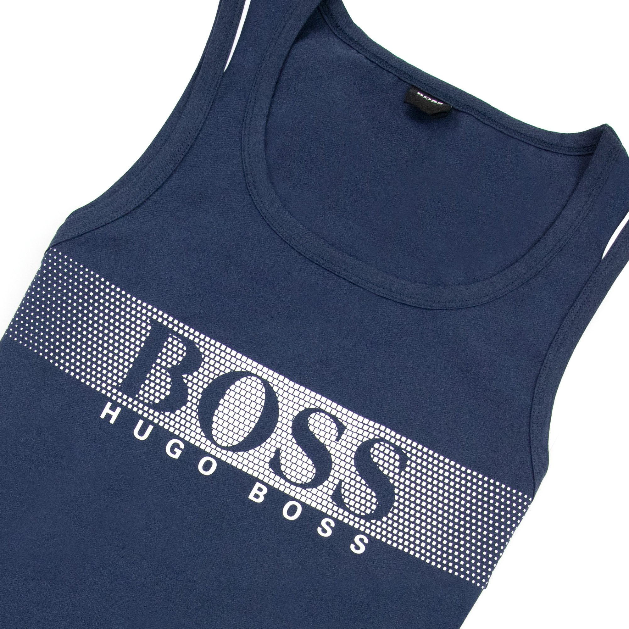 Hugo Boss Logo Tank Top Navy 413