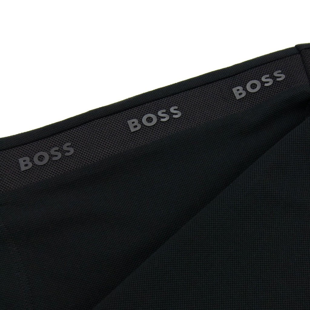 Hugo Boss Parlay 175 Logo Insert S/s Polo Black 001