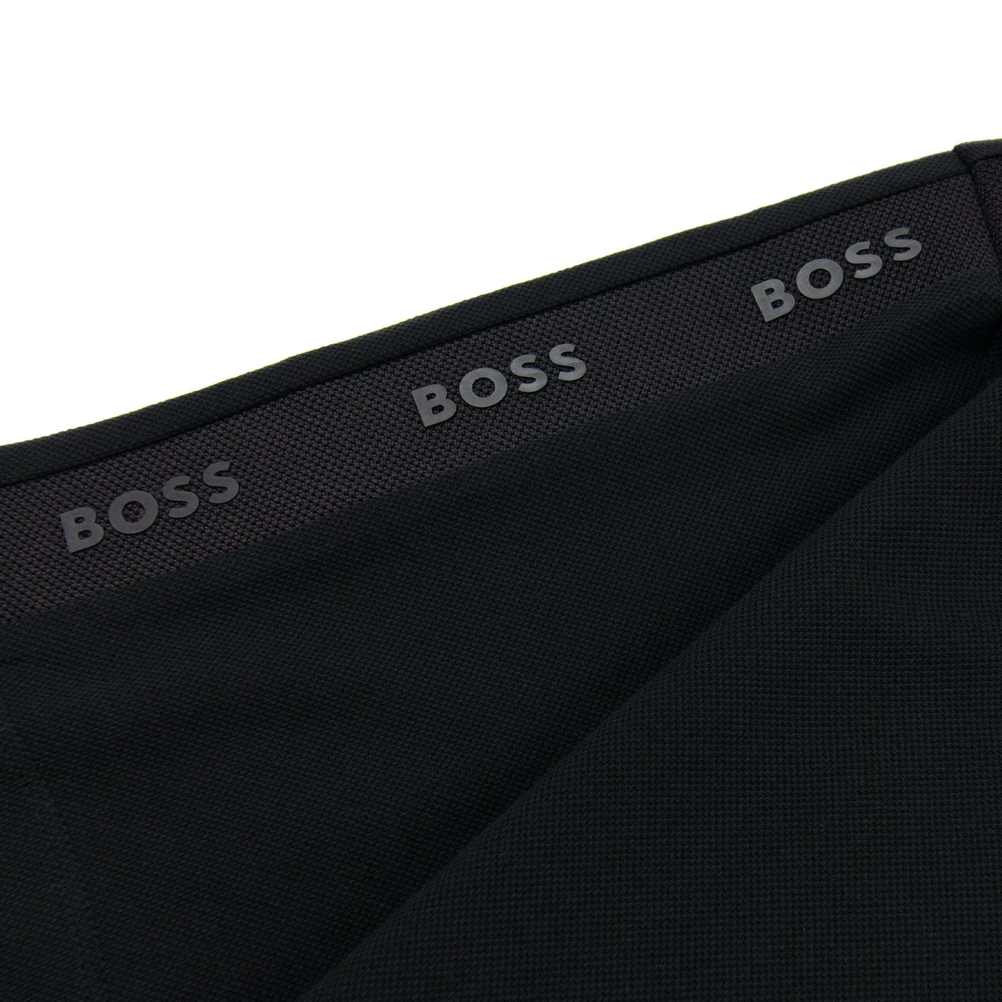 Hugo Boss Parlay 175 Logo Insert S/s Polo Black 001