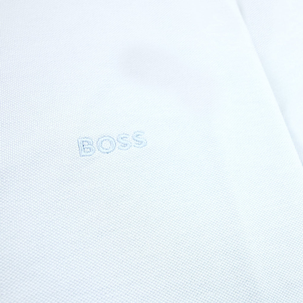 Hugo Boss Pallas Embroidered Logo S/s Polo Light Blue 457