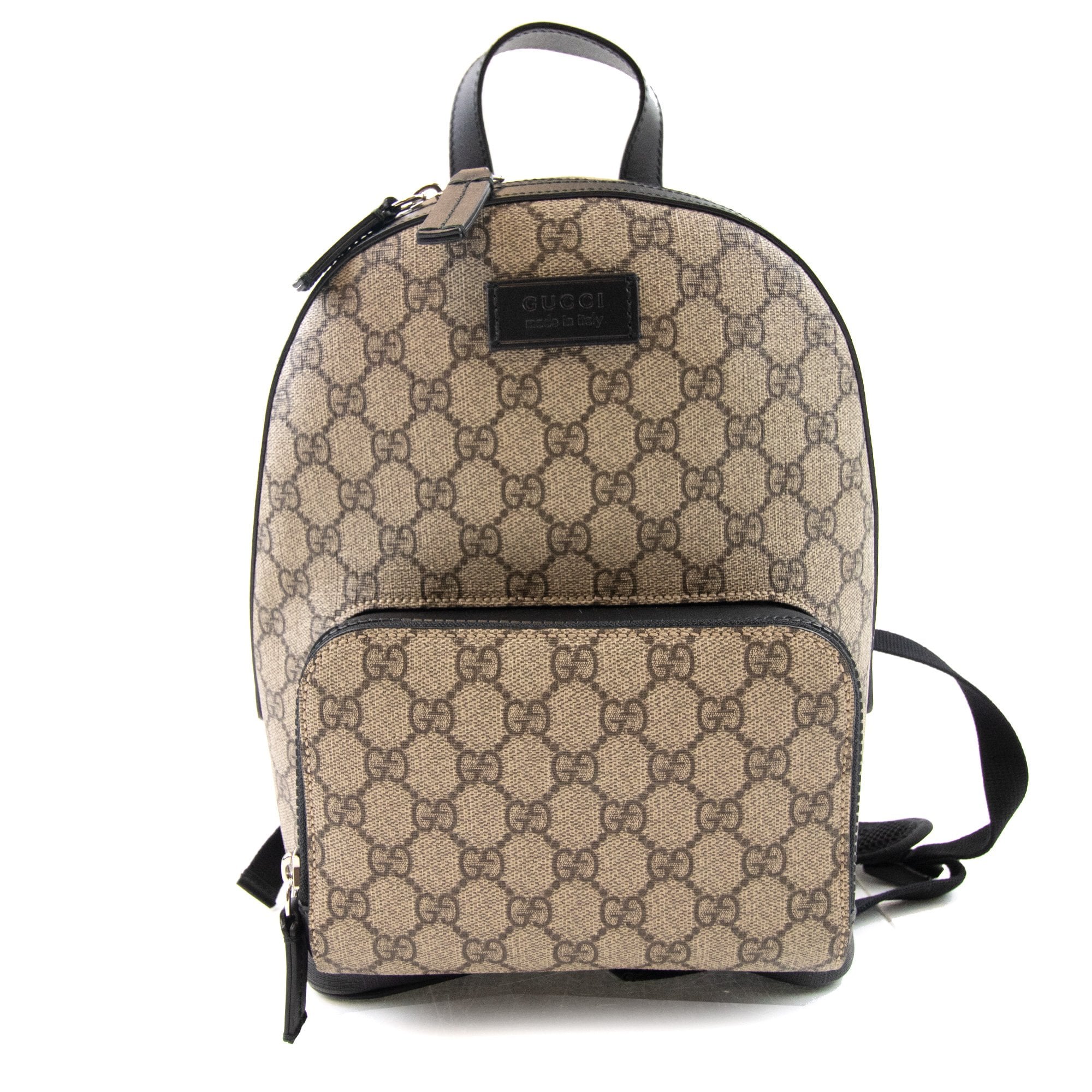 Gucci Junior Gg Supreme Backpack Beige