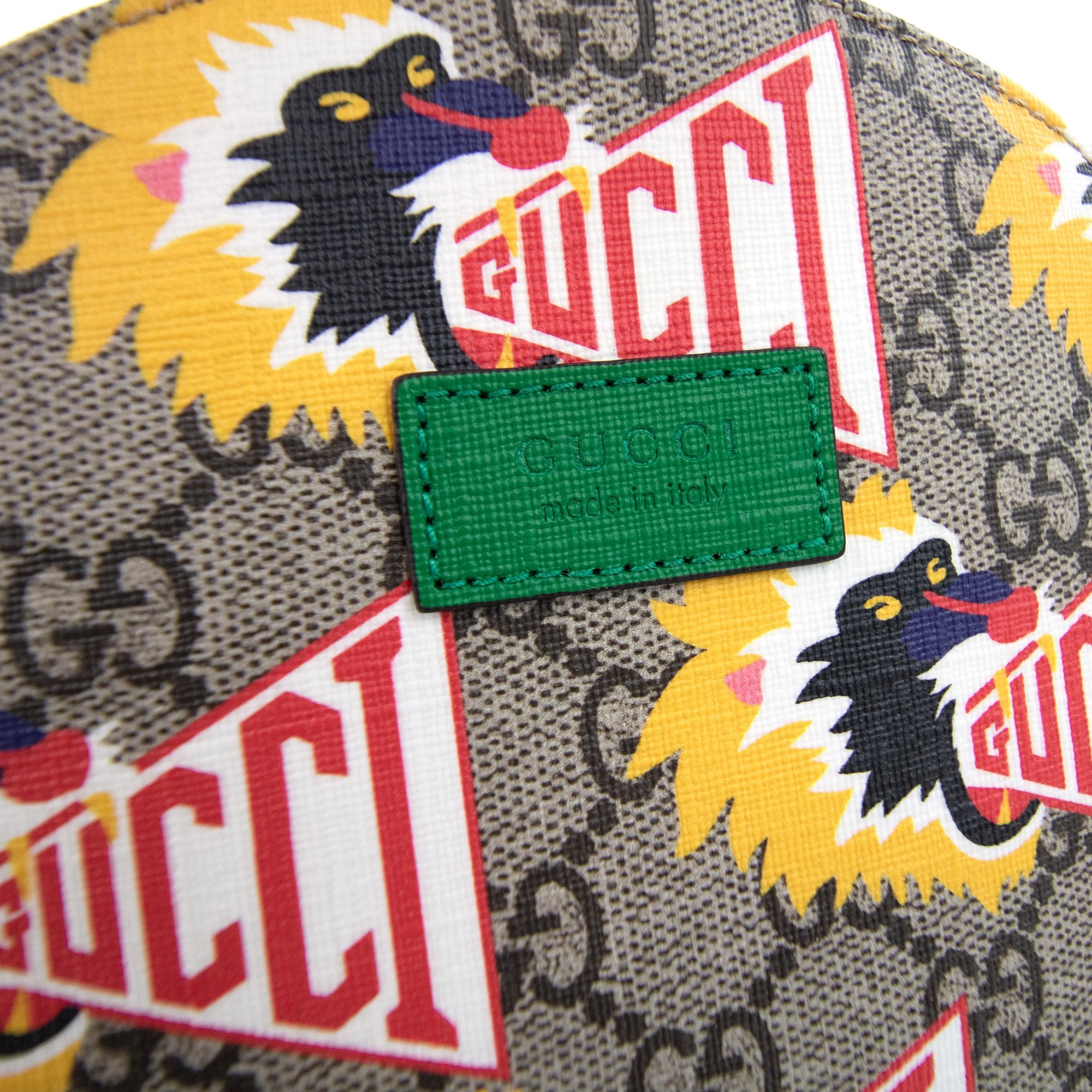 Gucci Junior Tiger Print Logo Backpack Multi