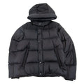 Burberry Detachable Sleeve Hooded Puffer Jacket Black
