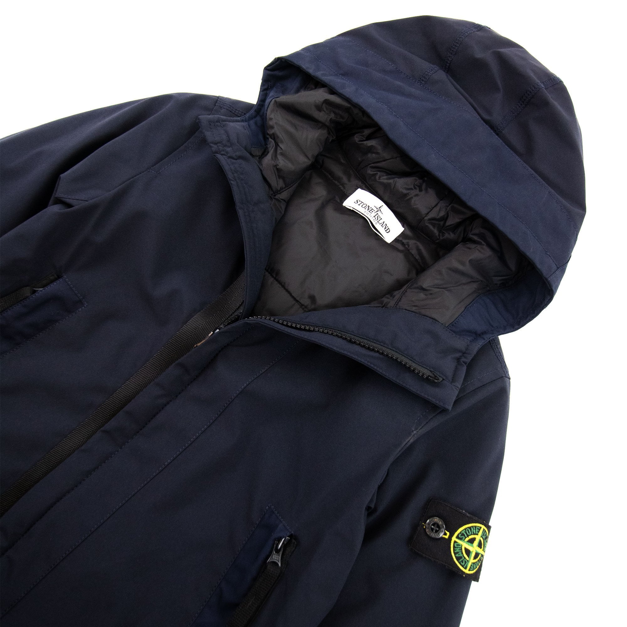 Stone Island Junior Softshell Prima Jacket Navy V0020