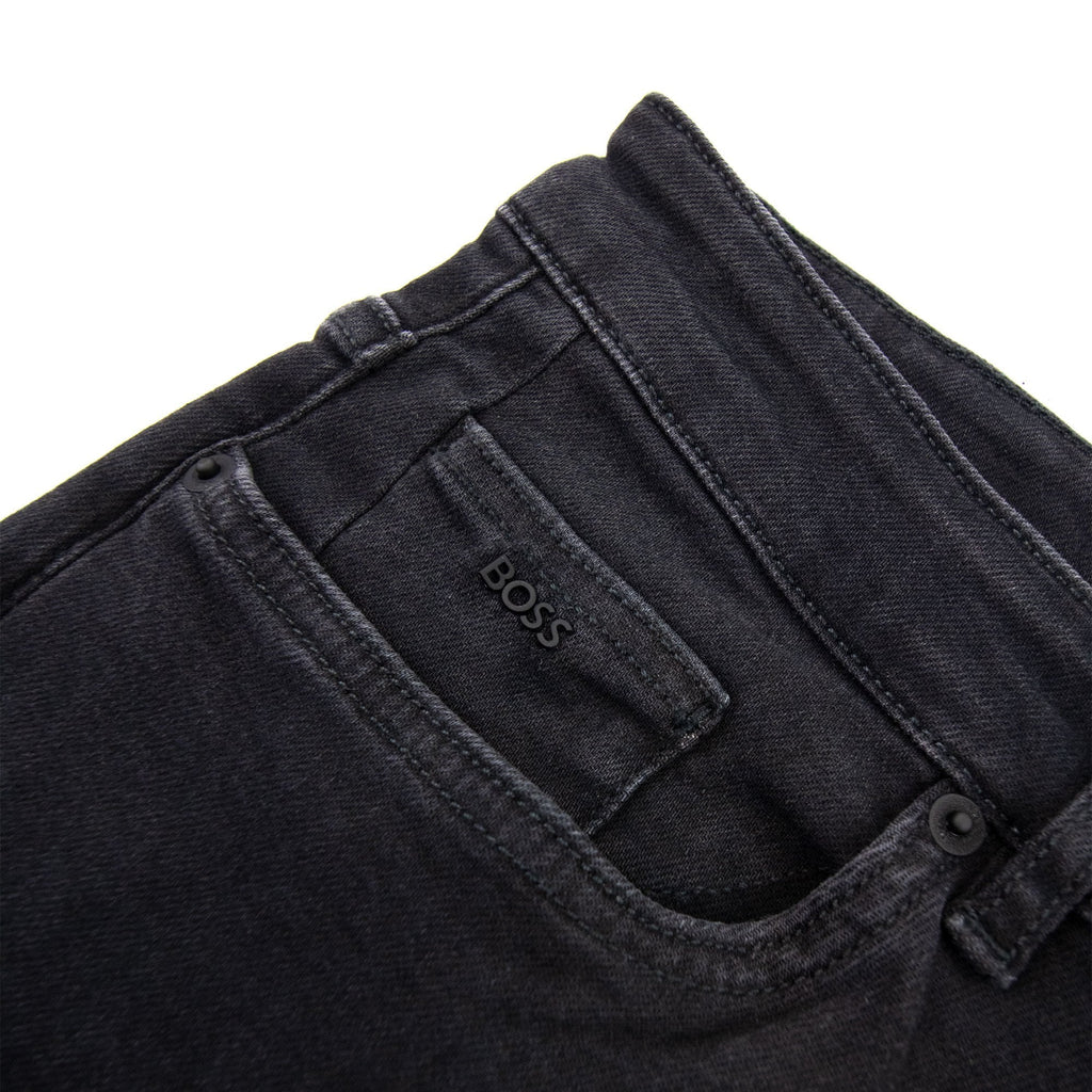 Hugo Boss Delaware3-1-200 Slim Fit Jeans Dark Grey 015