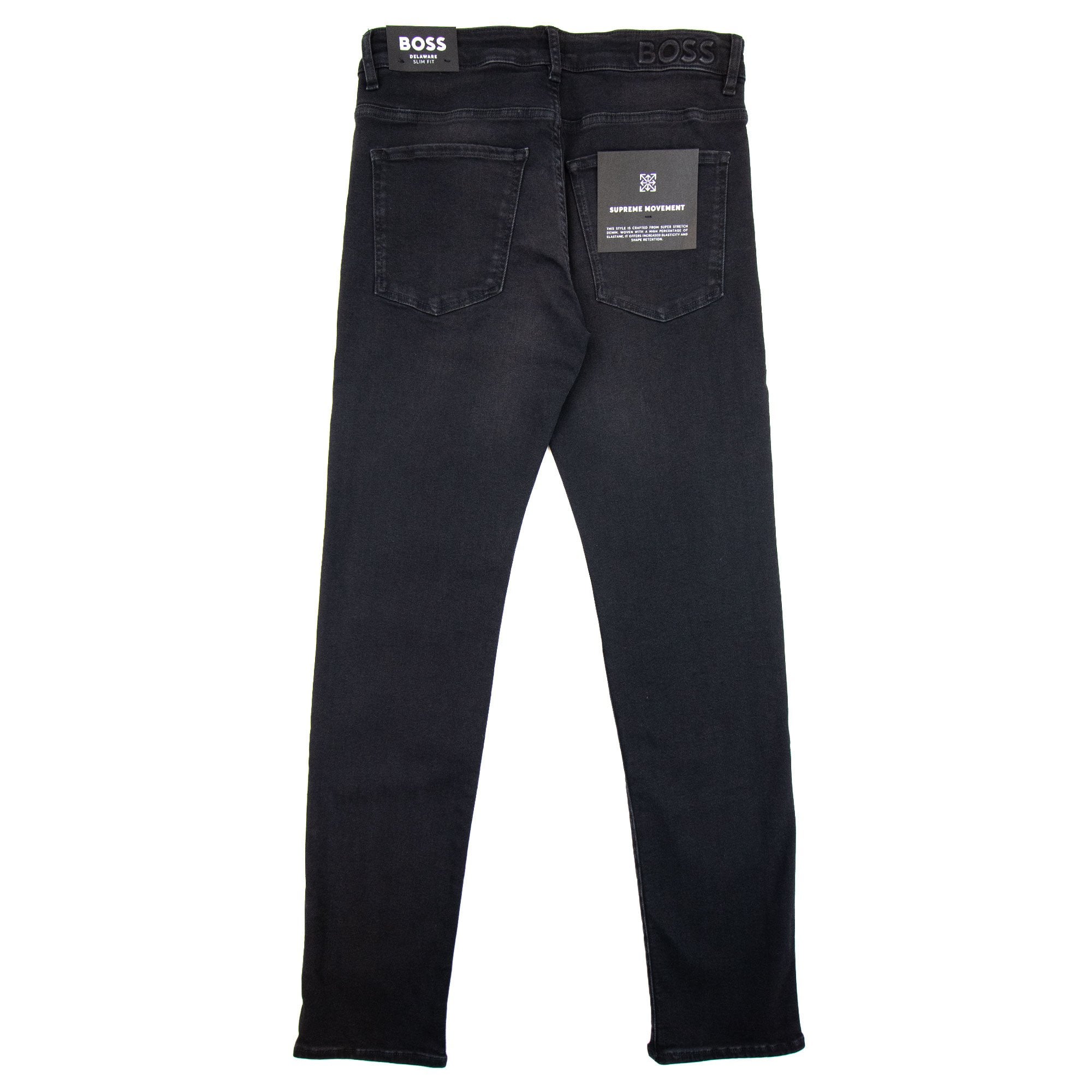 Hugo Boss Delaware3-1-200 Slim Fit Jeans Dark Grey 015
