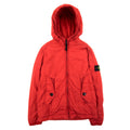 Stone Island Junior 40733 Garment Dyed Crinkle Reps Ny Jacket Red V0010