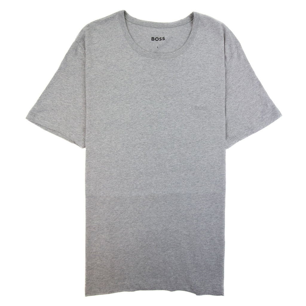 Hugo Boss 3pack Embroidered Logo T Shirt Blk Grey White