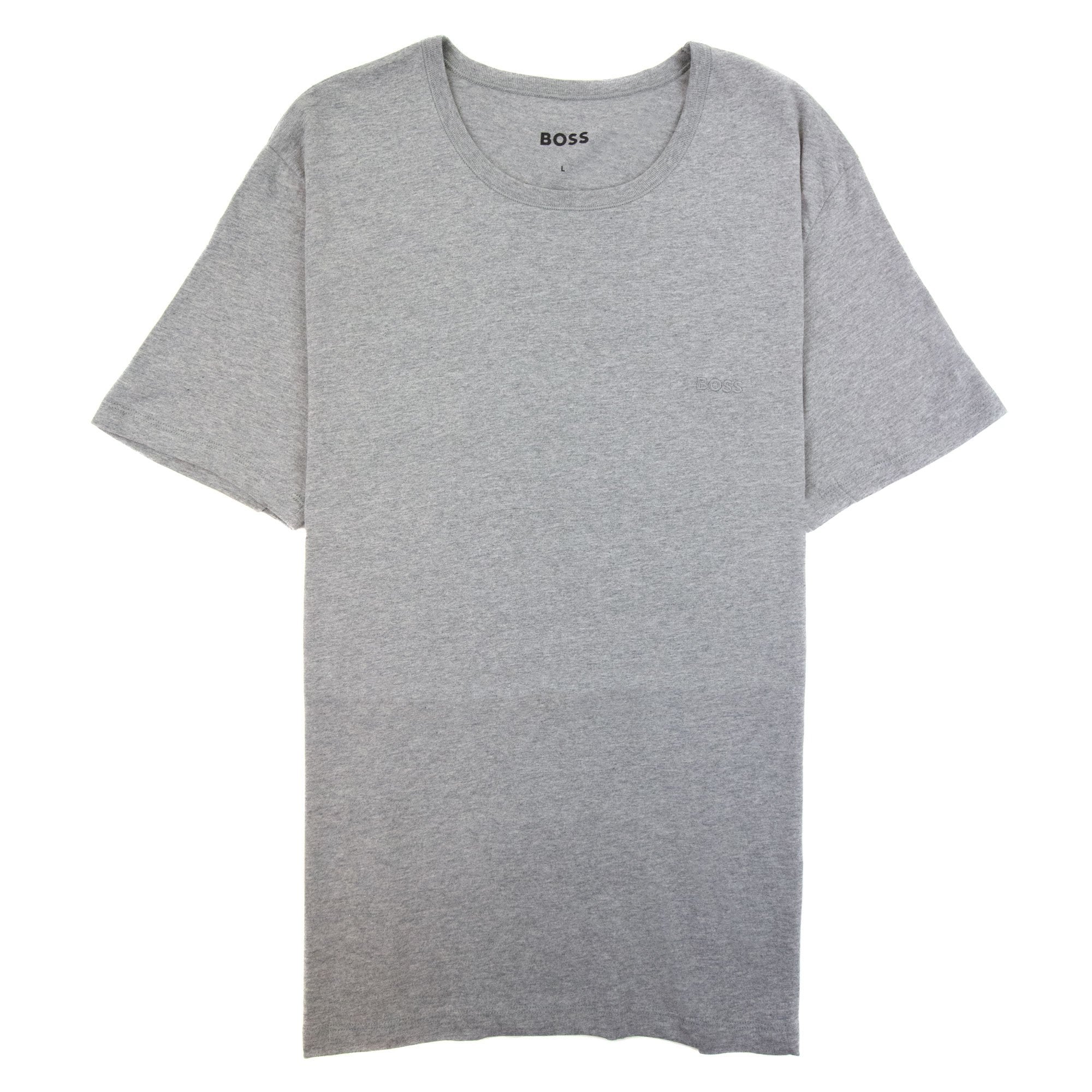 Hugo Boss 3pack Embroidered Logo T Shirt Blk Grey White