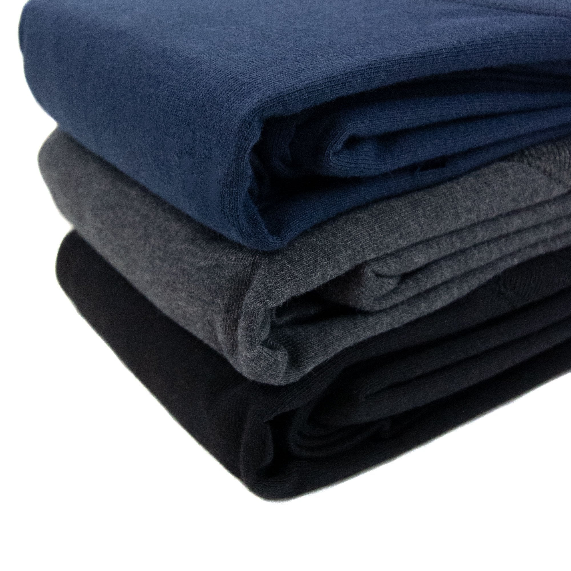 Hugo Boss 3pack Embroidered Logo T Shirt Blk Grey Navy