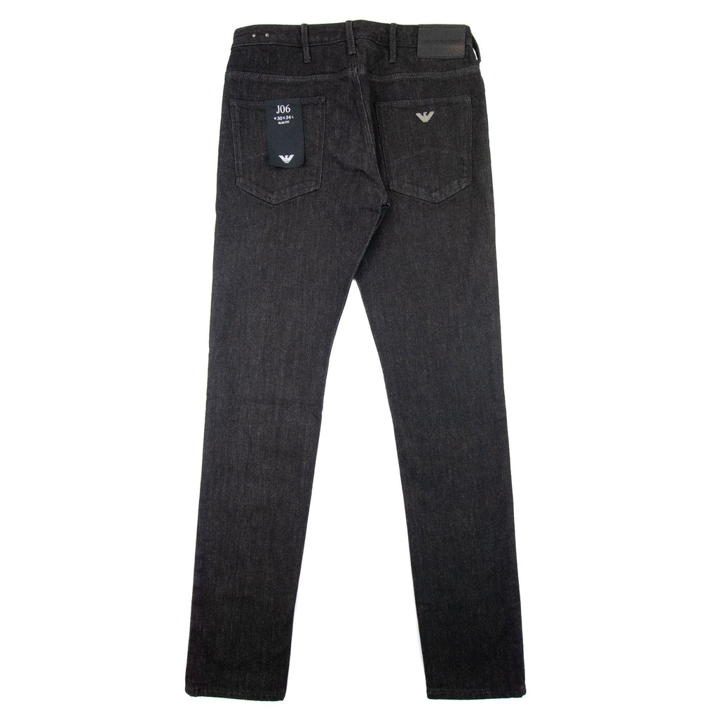 Emporio Armani J06 5 Pocket Slim Fit Jeans Denim Nero