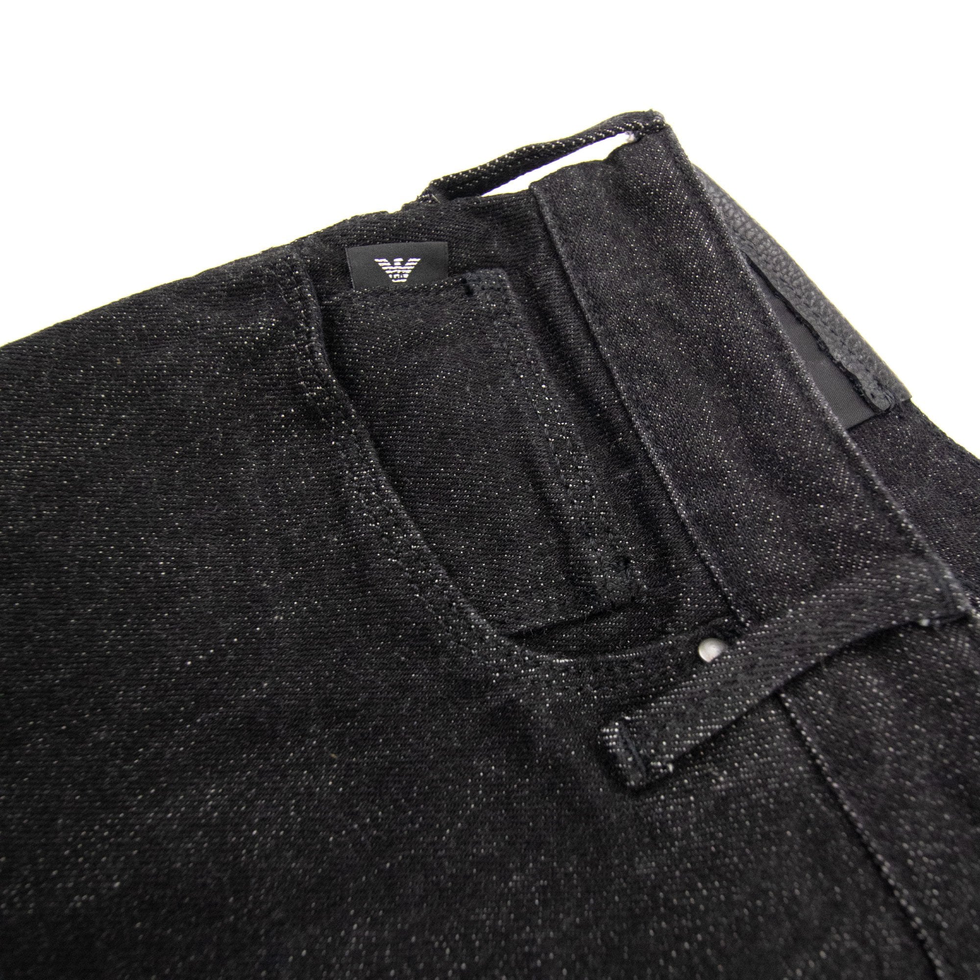 Emporio Armani J06 5 Pocket Slim Fit Jeans Denim Nero