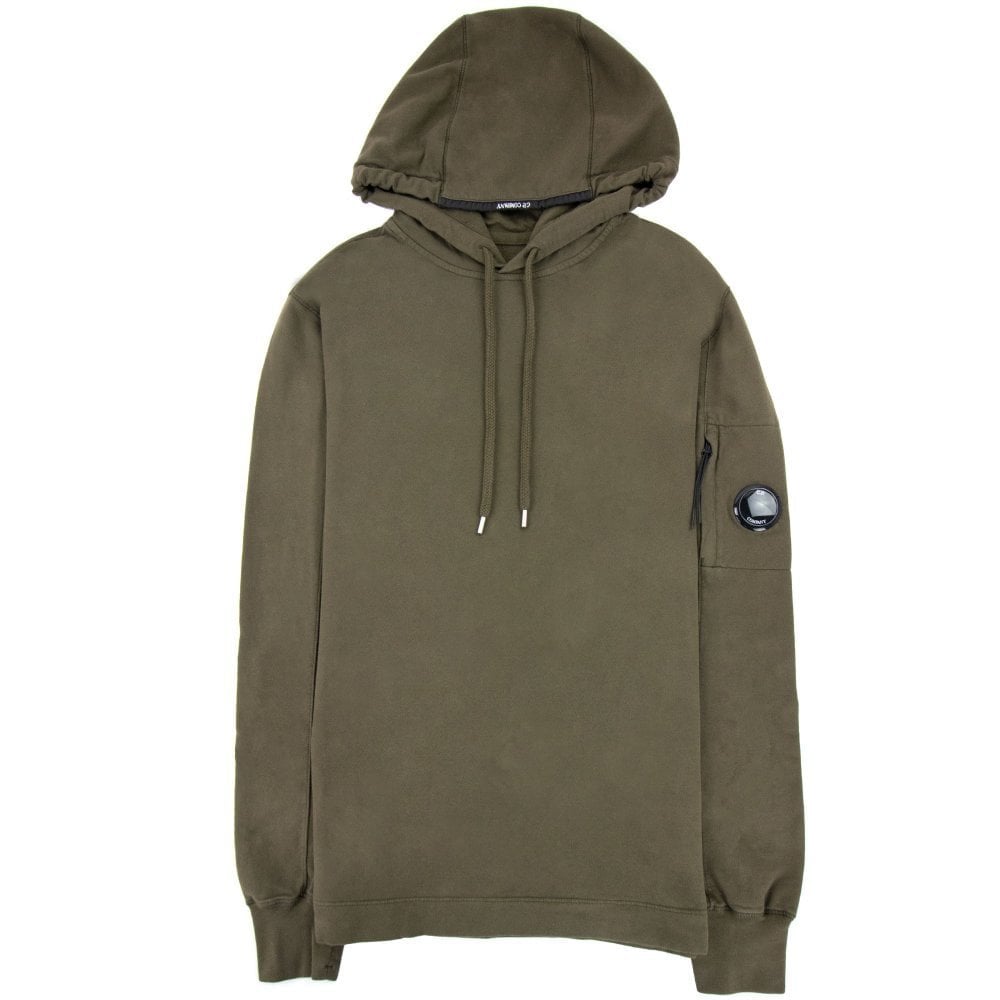 CP Company Light Fleece Hooded Sweat Khaki 922