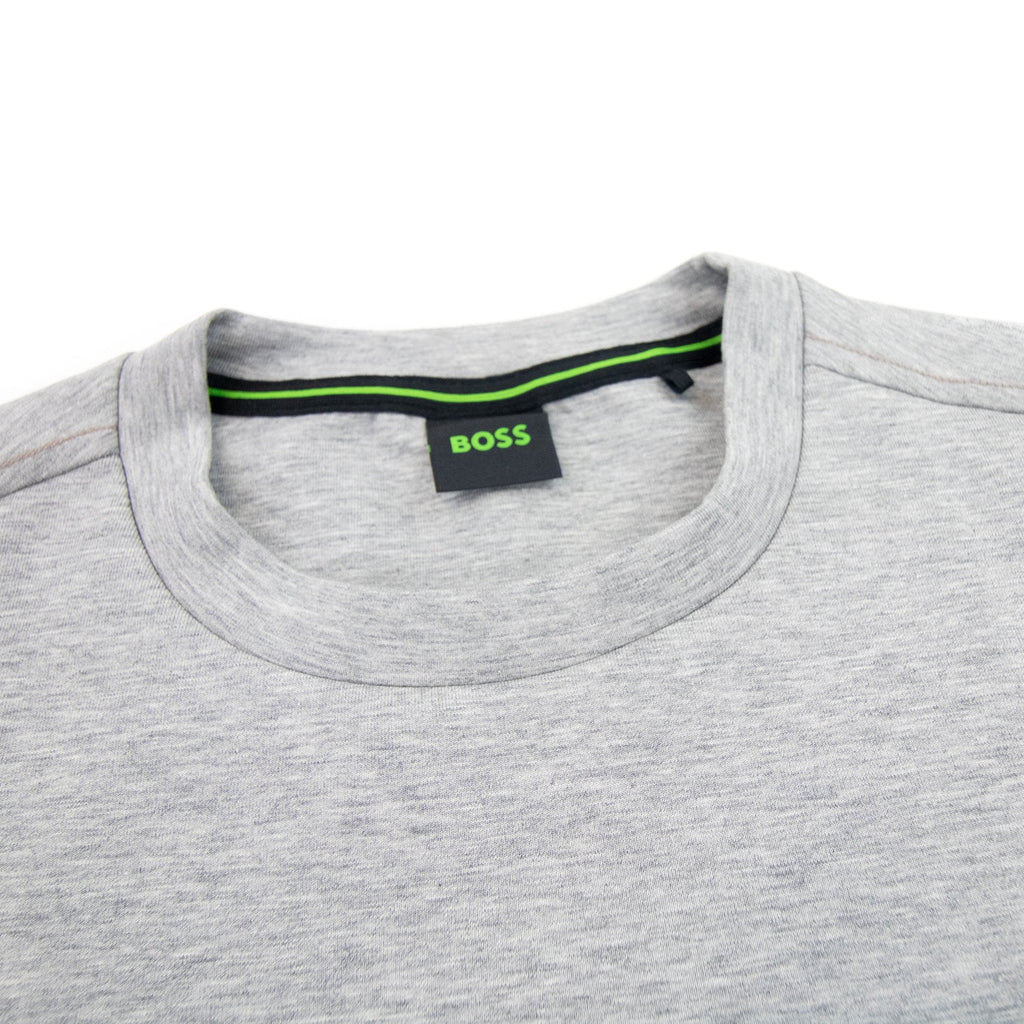 Hugo Boss Salbo Iconic Curved Logo Sweatshirt Grey 059