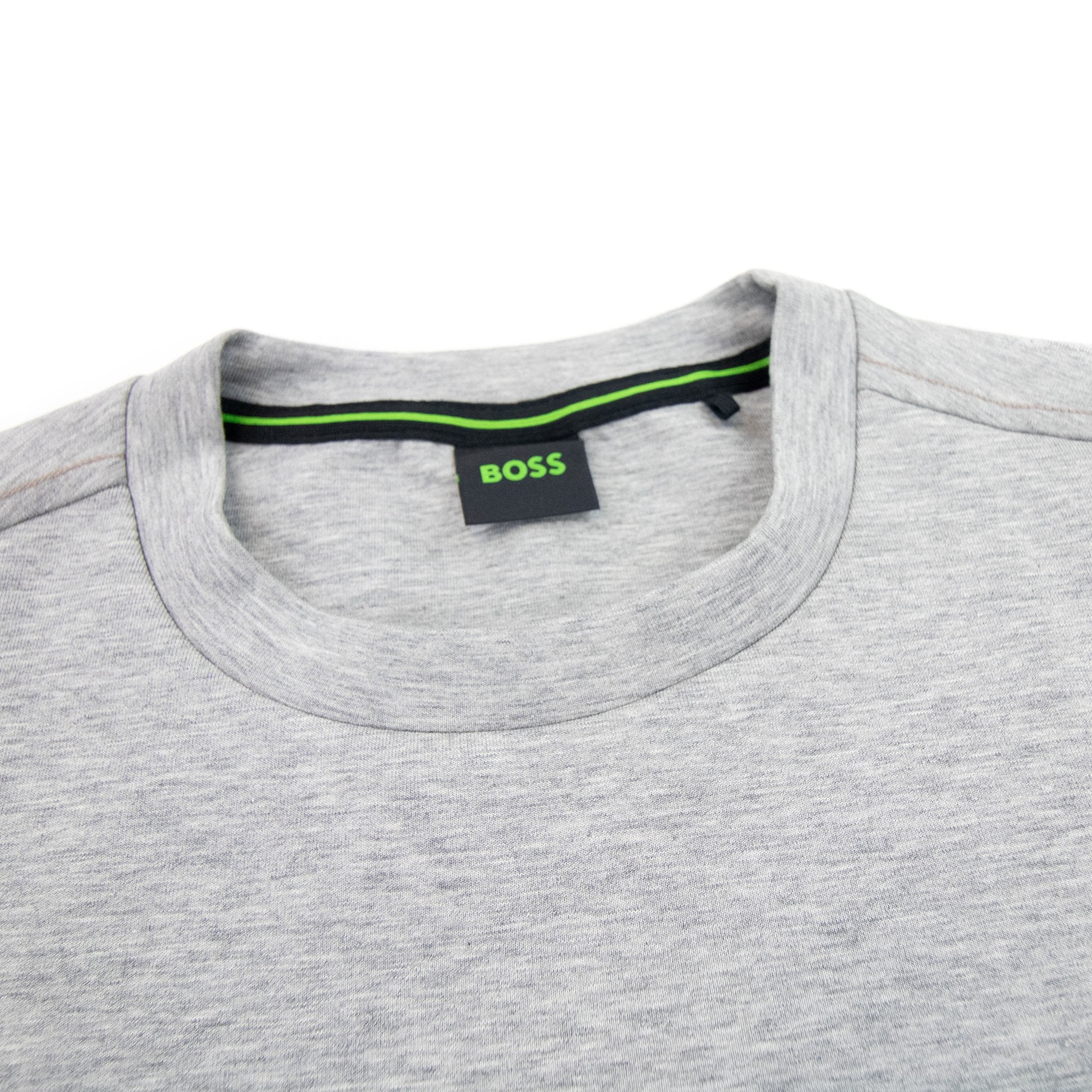 Hugo Boss Salbo Iconic Curved Logo Sweatshirt Grey 059