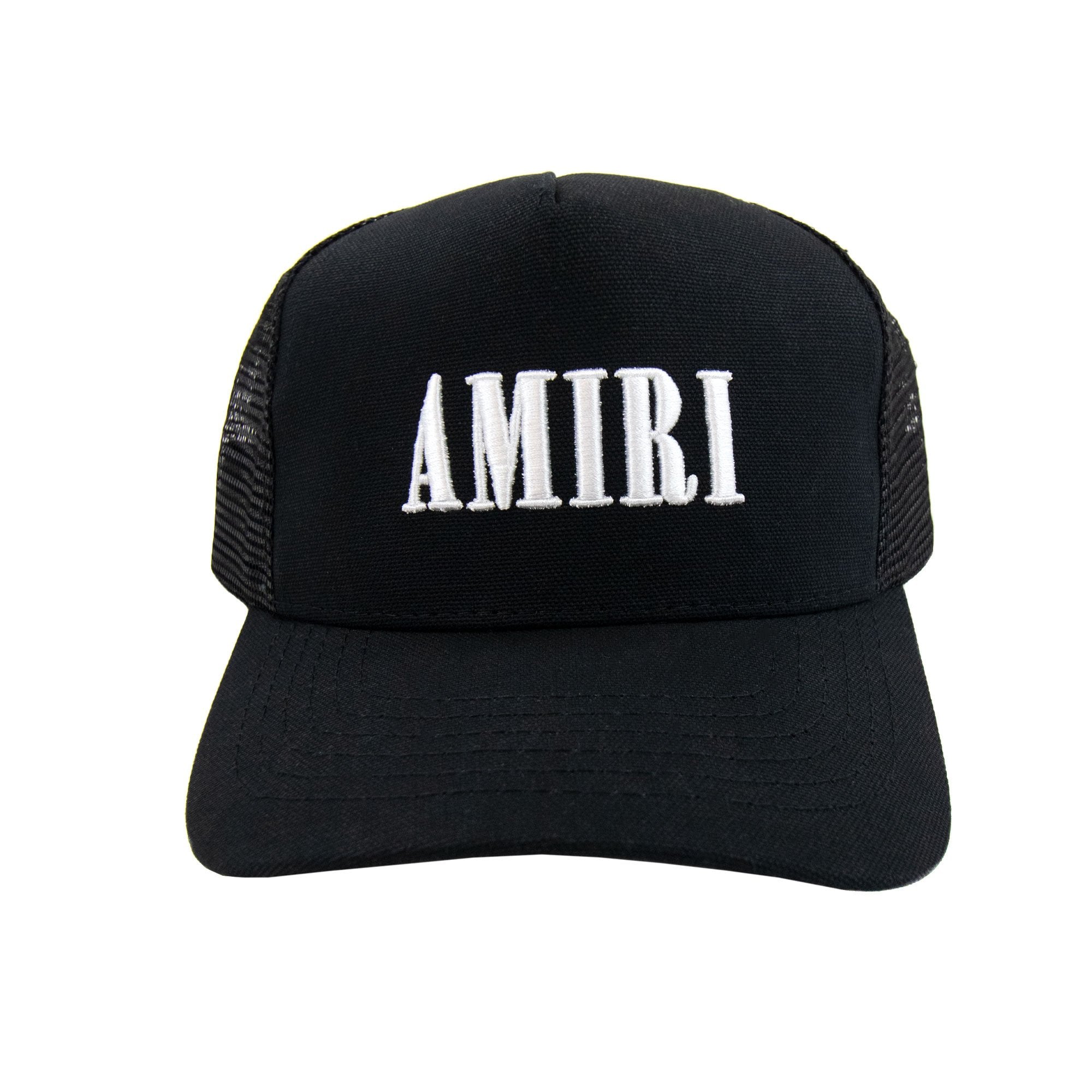 Amiri Core Logo Trucker Cap Black/White