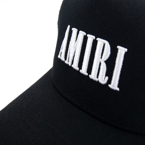 Amiri Core Logo Trucker Cap Black/White