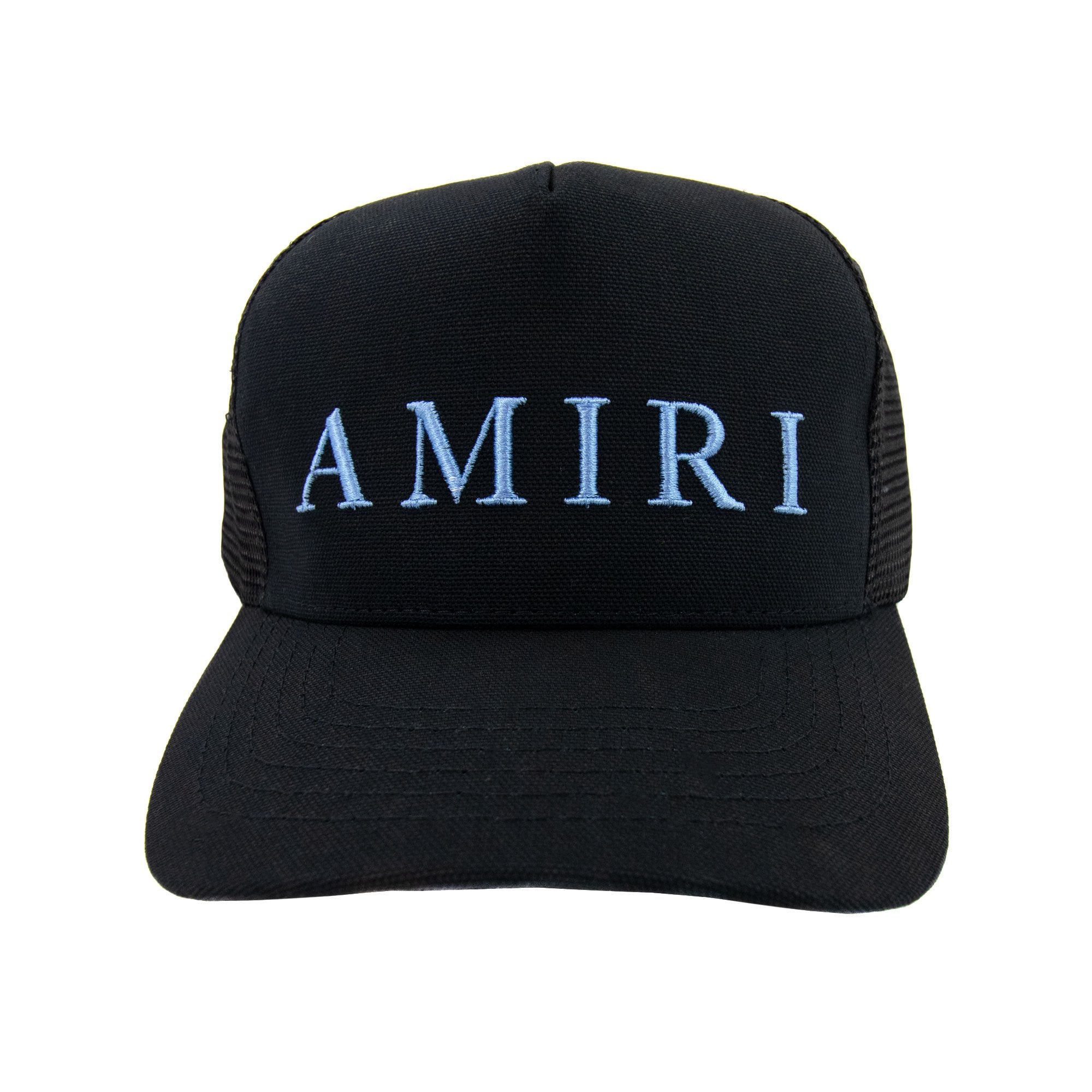 Amiri Logo Trucker Cap Black/blue