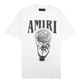 Amiri Crystal Ball Logo T Shirt White