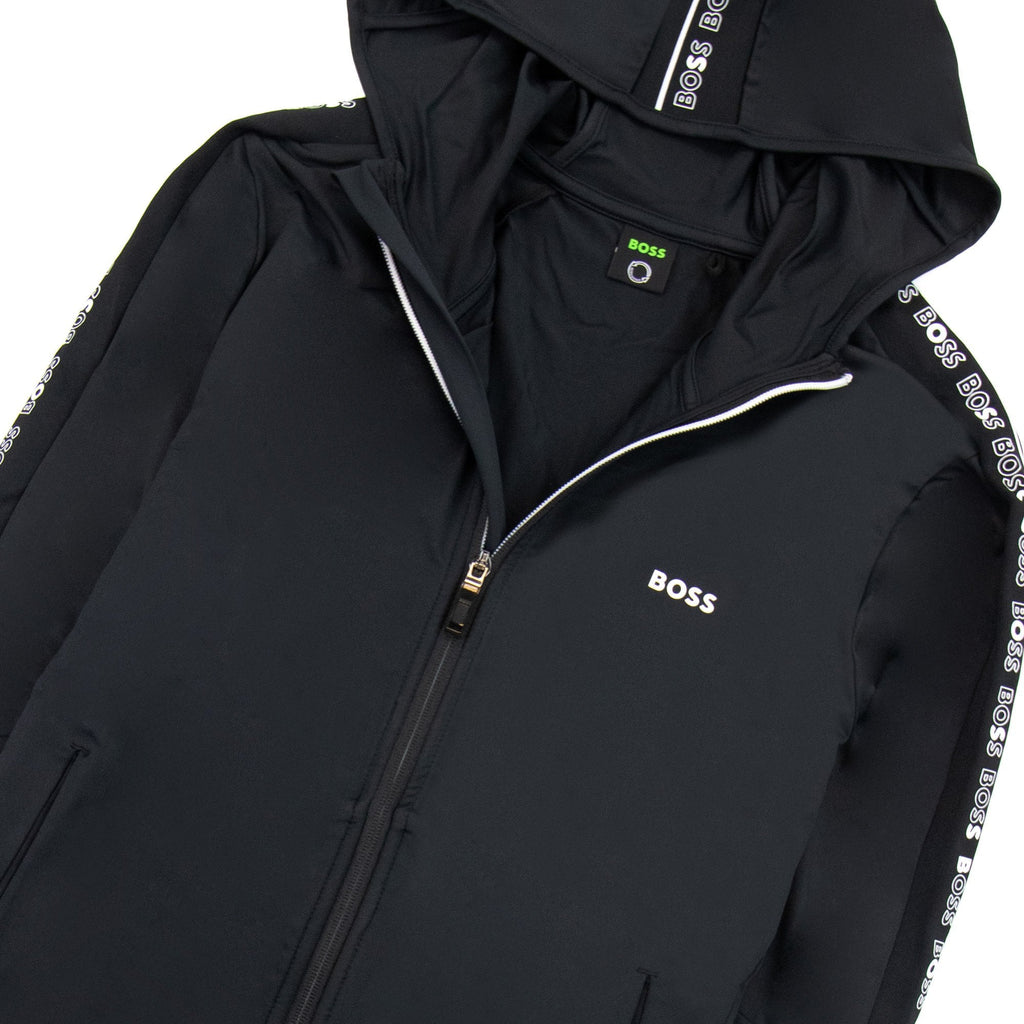 Hugo Boss Sicoon Gym Zip Up Sweatshirt Black 001