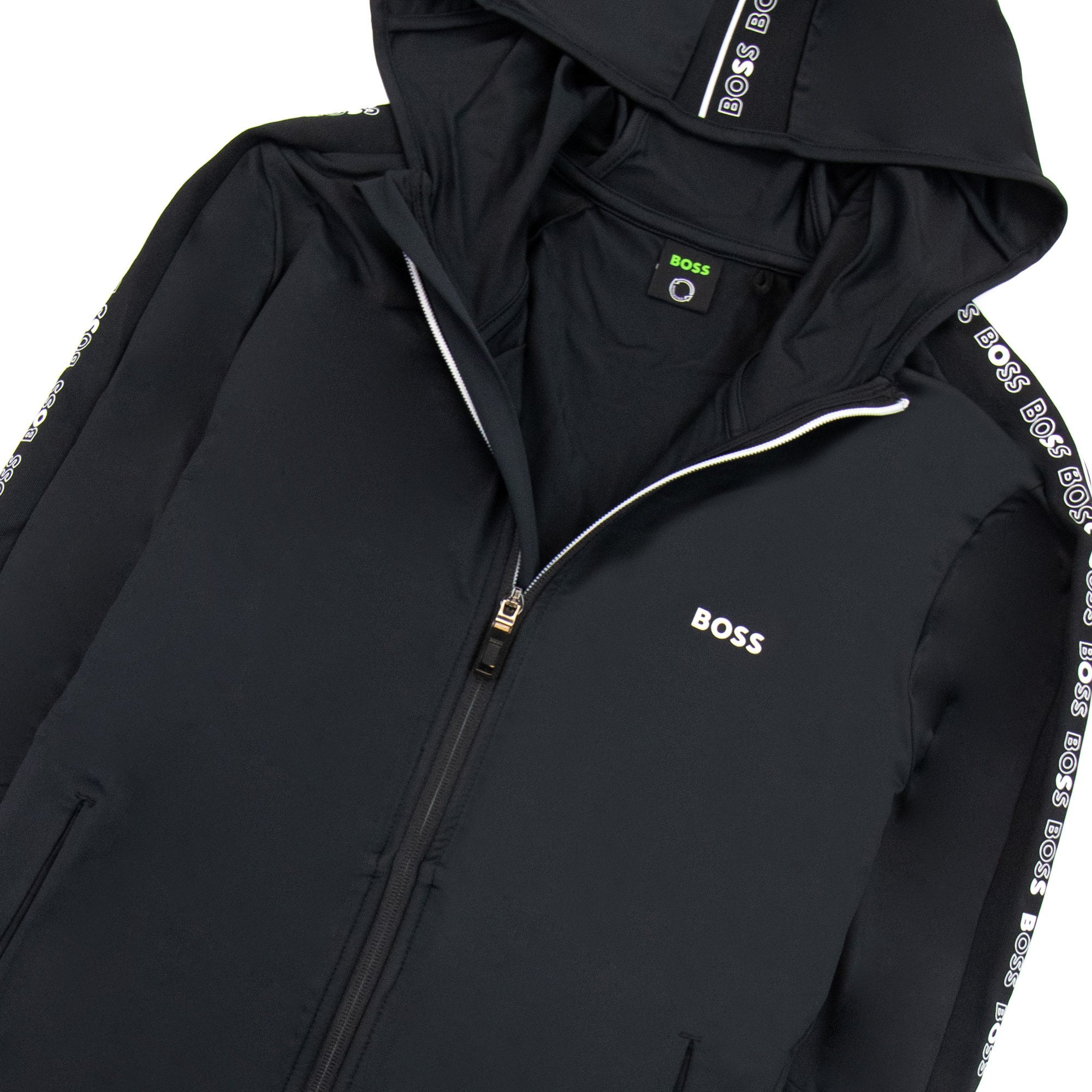 Hugo Boss Sicoon Gym Zip Up Sweatshirt Black 001