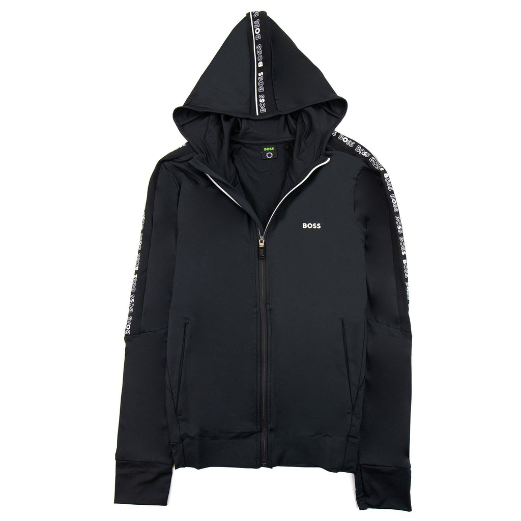 Hugo Boss Sicoon Gym Zip Up Sweatshirt Black 001