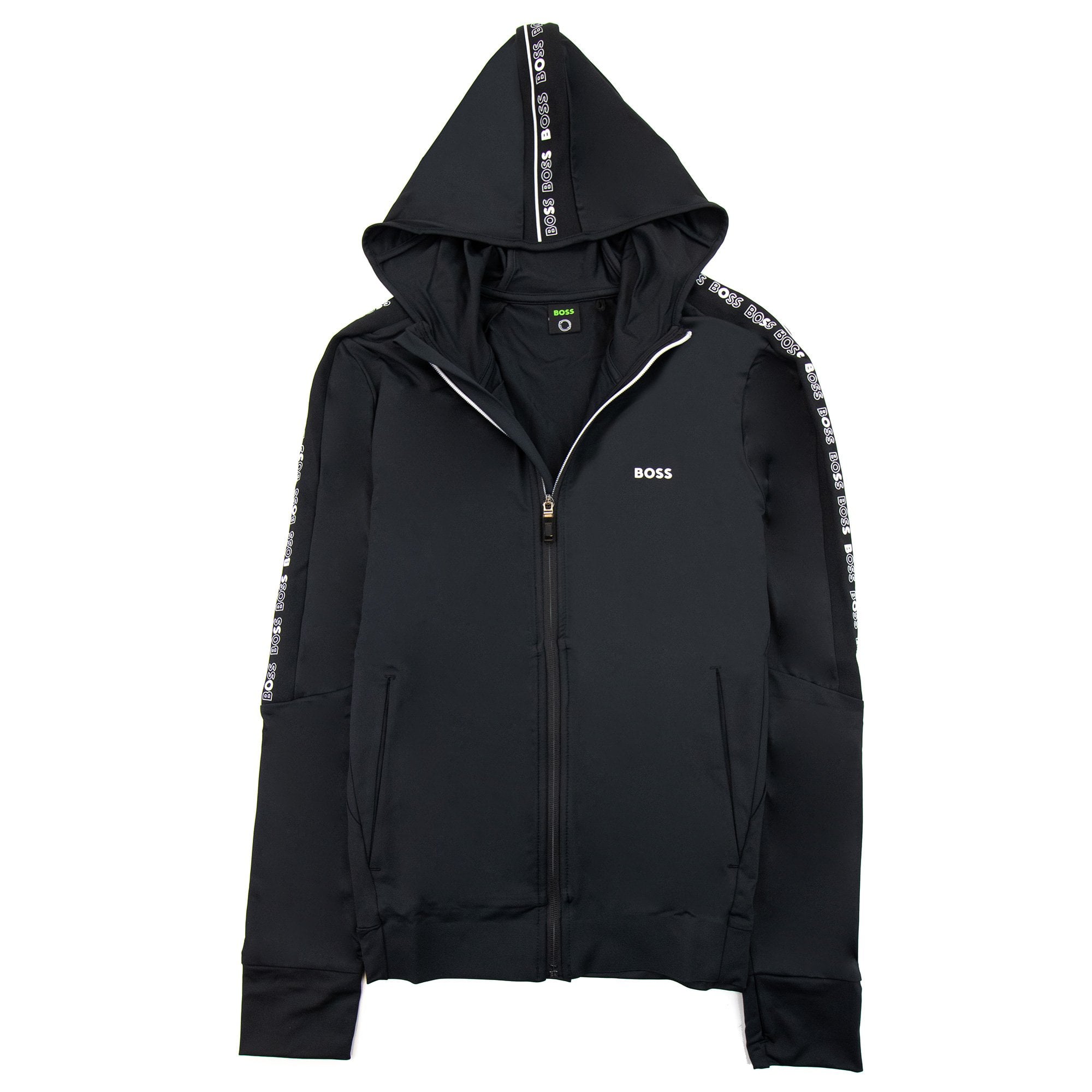 Hugo Boss Sicoon Gym Zip Up Sweatshirt Black 001