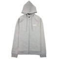 Hugo Boss Saggy 1 Embroidered Logo Zip Up Hoodie Grey 059