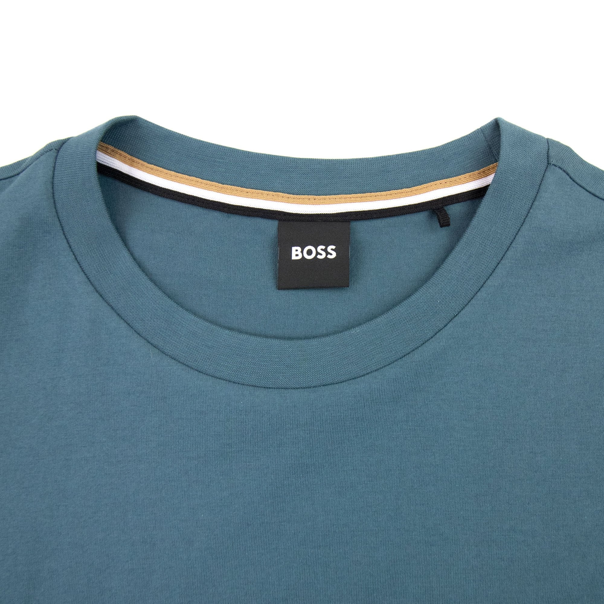 Hugo Boss Tiburt 339 Formal T Shirt Turquoise 445