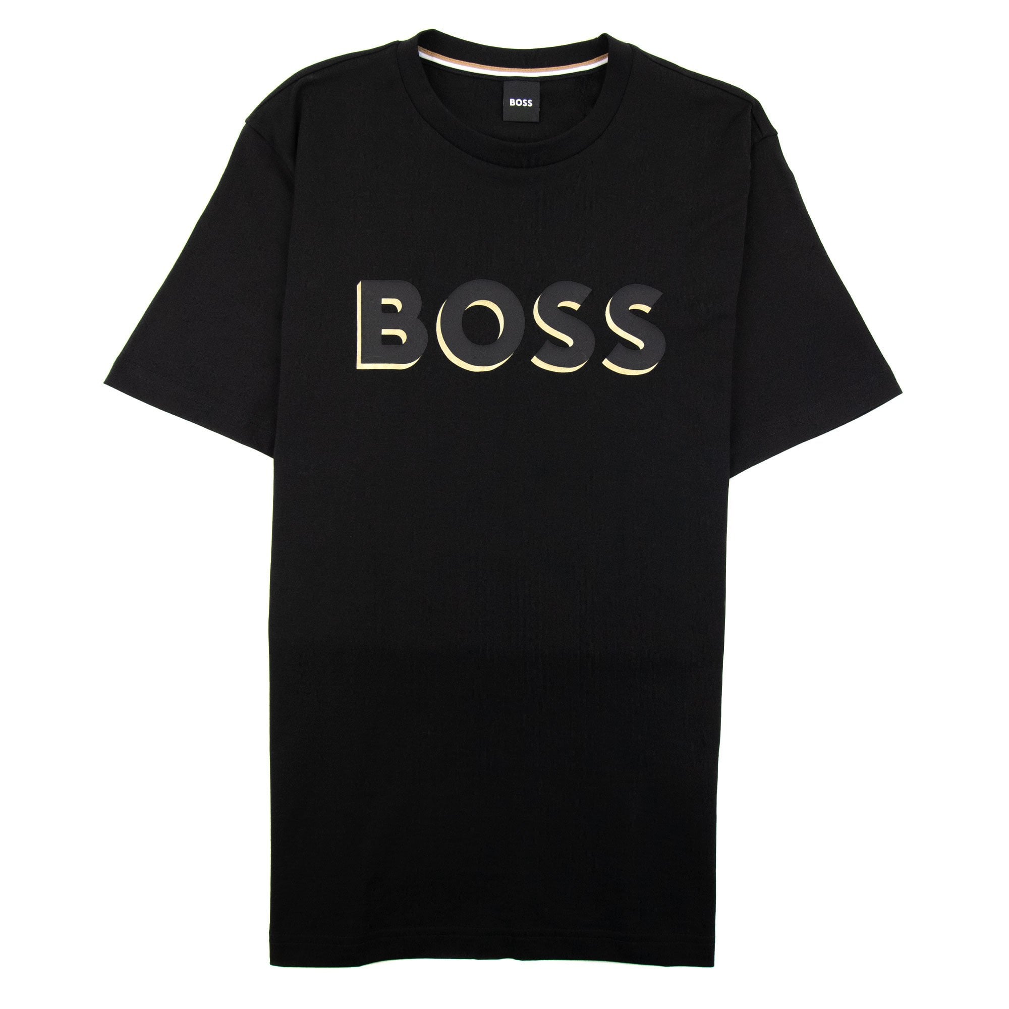 Hugo Boss Tiburt 339 Formal T Shirt Black 001