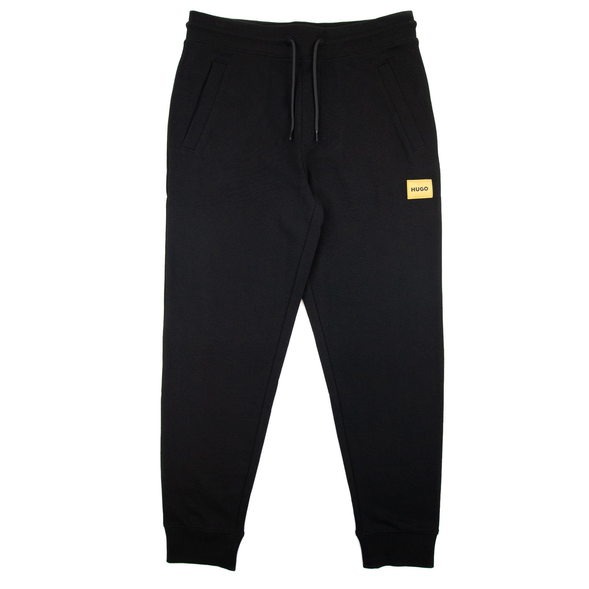 Hugo Doak_g Foil Print Track Pants Black 001