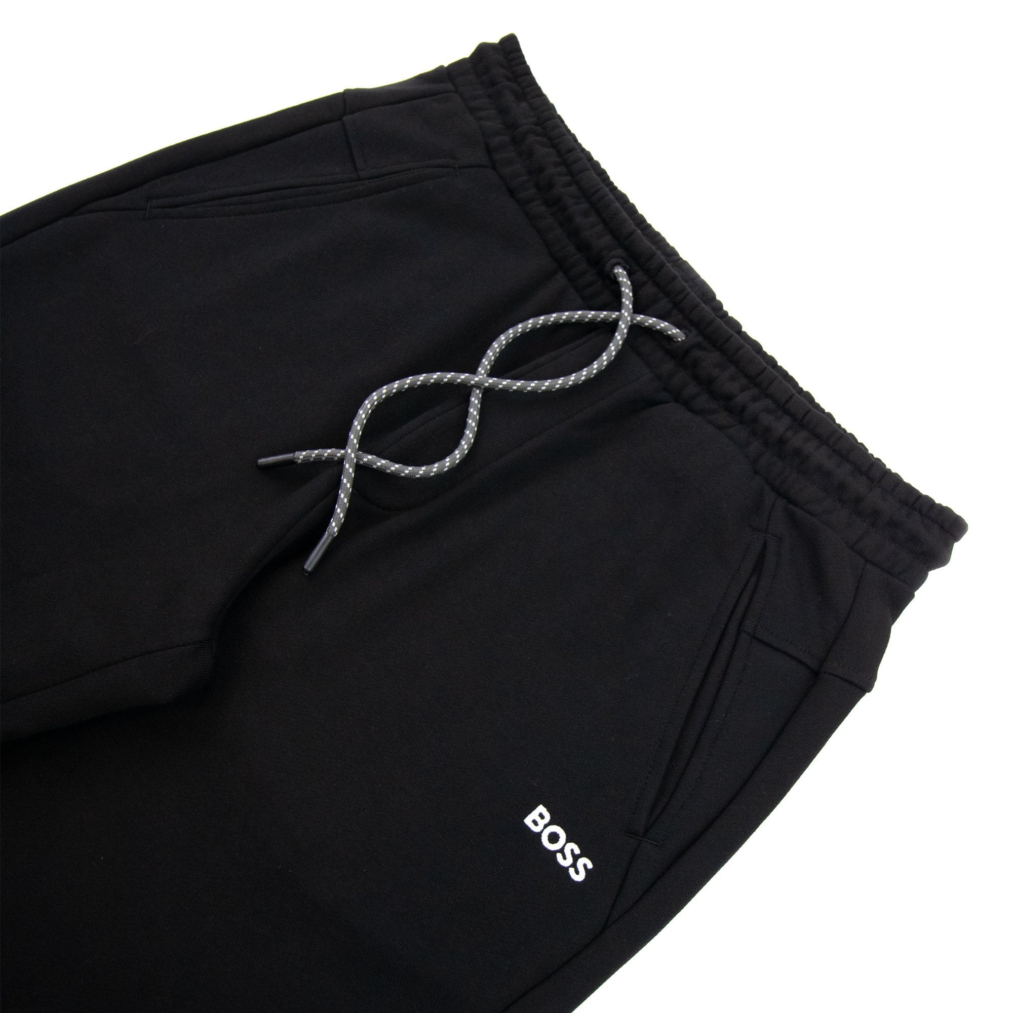 Hugo Boss Hadiko Embroidered Contrast Logo Track Pants Black 001