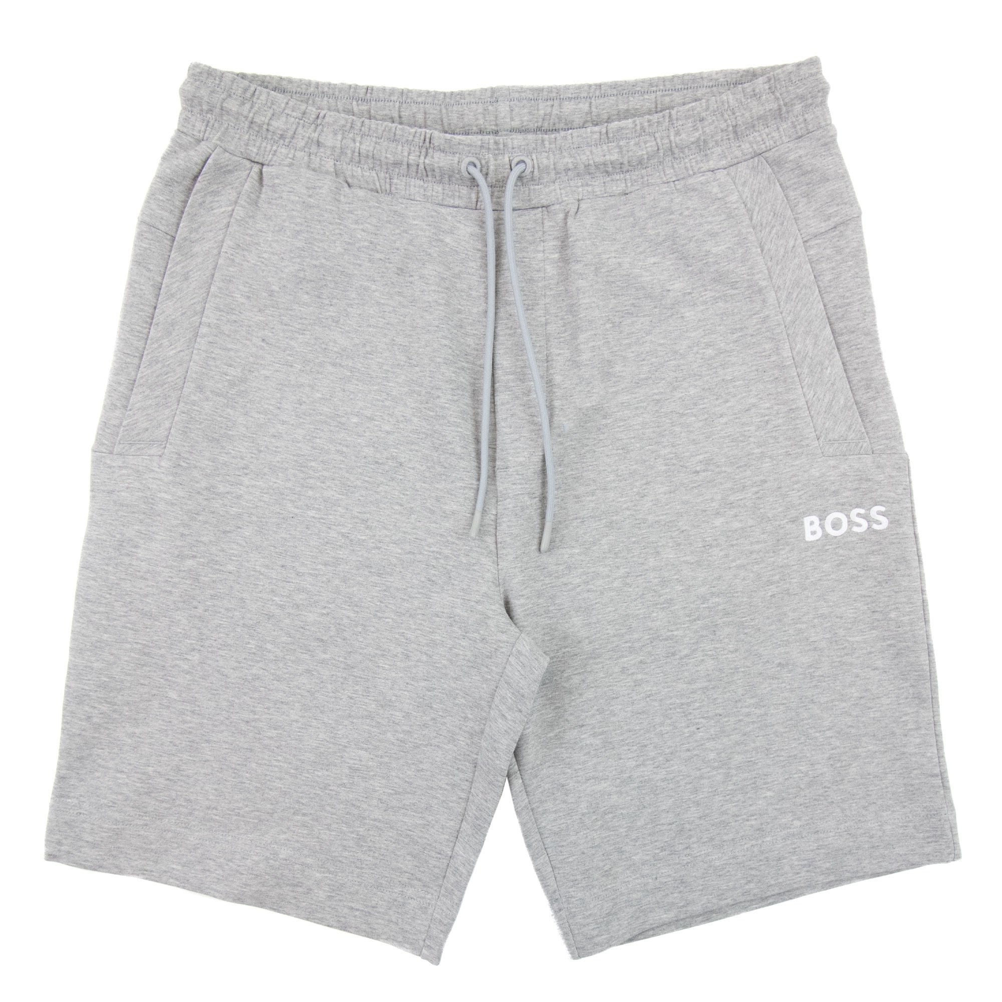 Hugo Boss Headlo 1 Embroidered Logo Shorts Grey 059