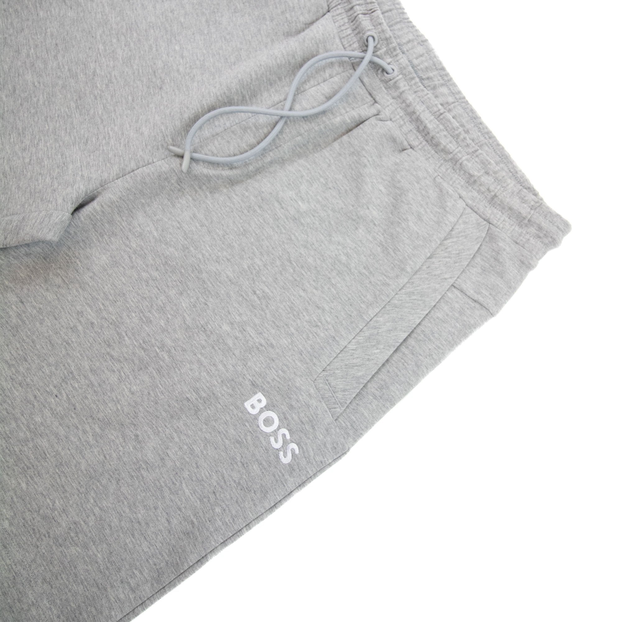 Hugo Boss Headlo 1 Embroidered Logo Shorts Grey 059